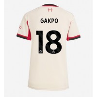Liverpool Cody Gakpo #18 Bortatröja Dam 2025-26 Kortärmad